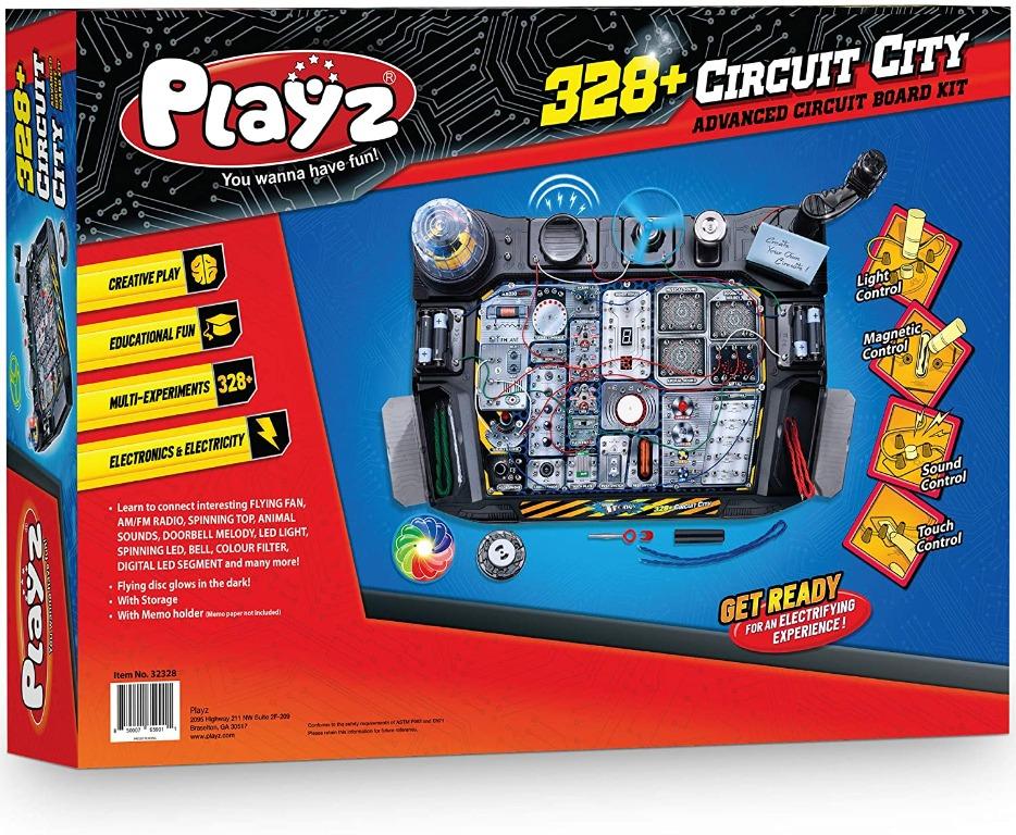 Dr. STEM Toys Circuit Board for Kids | Fun Educational Science Kit with  Real Wires, LED Lights & a Fan That Actually Flies | Includes 18 Cool  Science