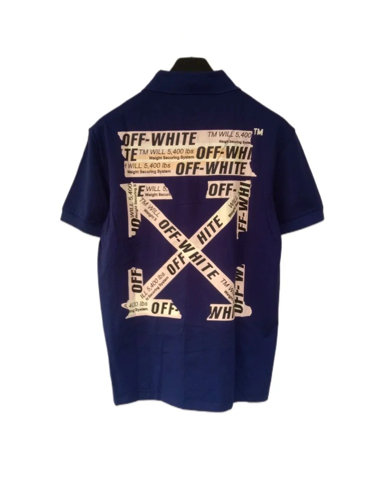 Poloshirt OFF WHITE Fesyen Pria Pakaian Lainnya di Carousell