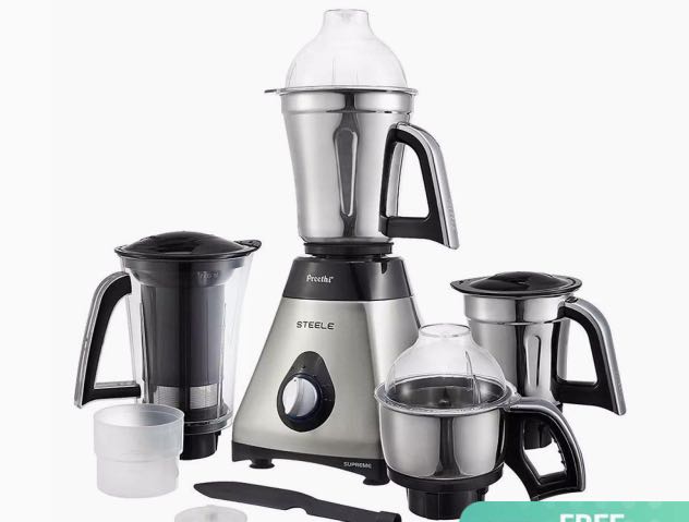 preethi 500w mixer grinder