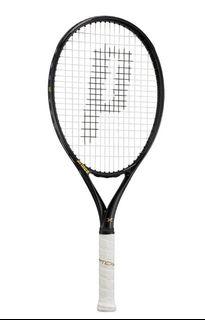 Prince O3 SpeedPort Black Longbody 27.5inches 100 head 4 3/8 grip Tennis Racquet 