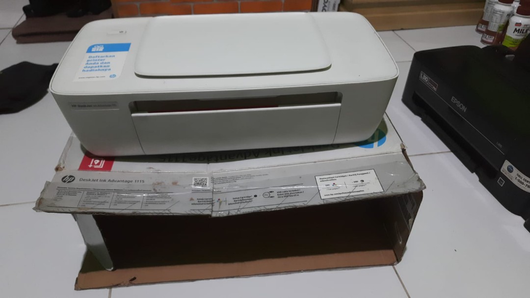 Printer HP deskjet 1115, Elektronik, Bagian Komputer \u0026 Aksesoris di  Carousell