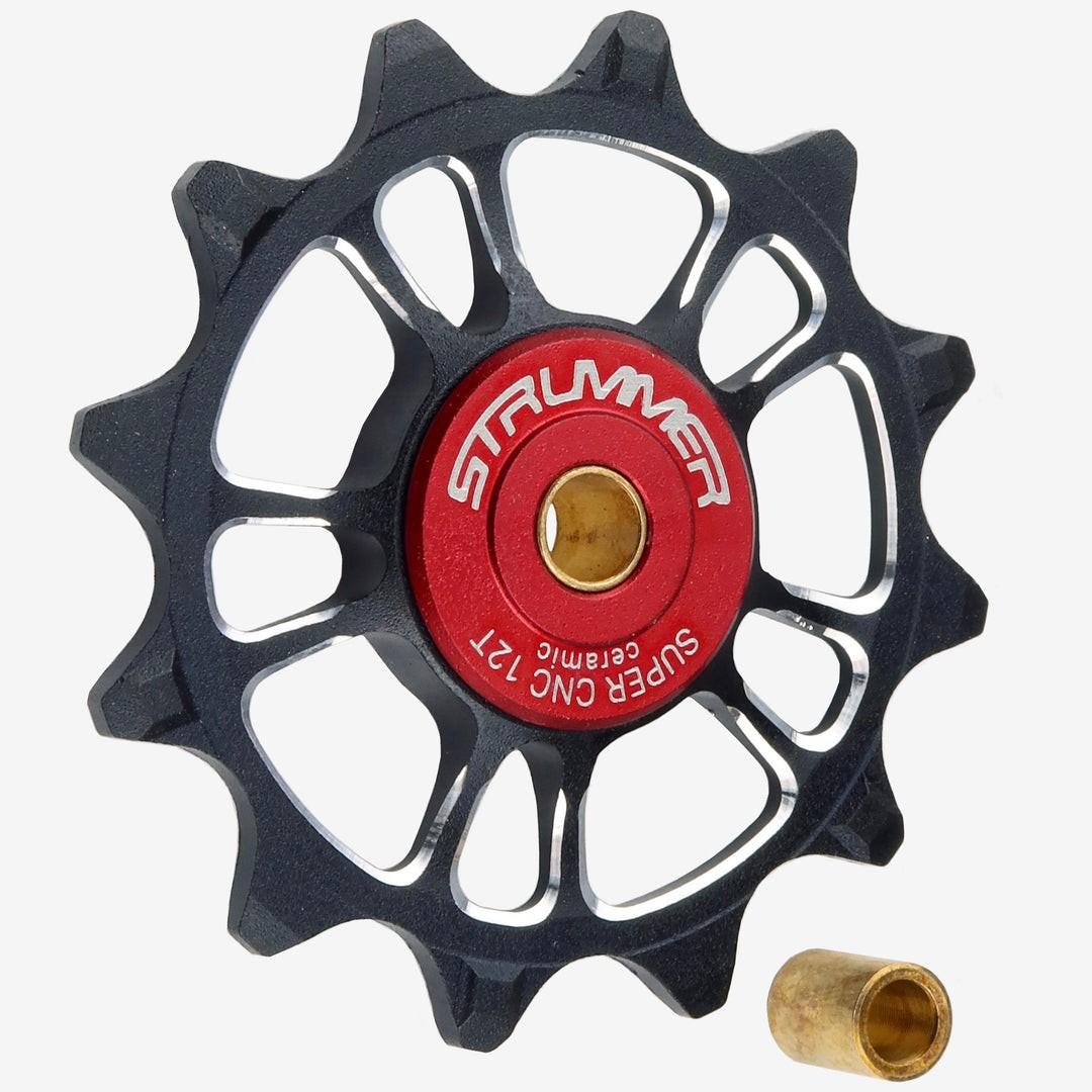 PULLEY RD STRUMMER SUPER CNC BEARING CERAMIC 12T