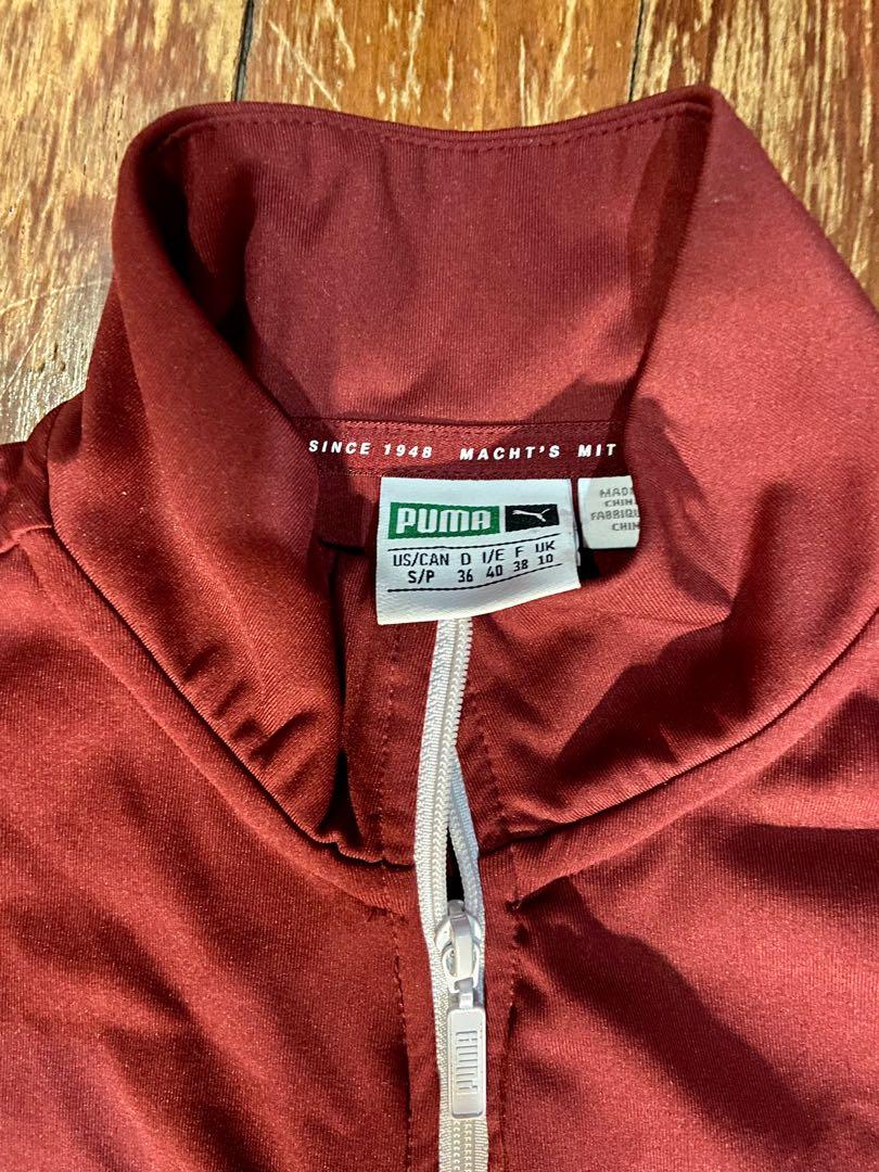 Puma best sale jumpsuit red