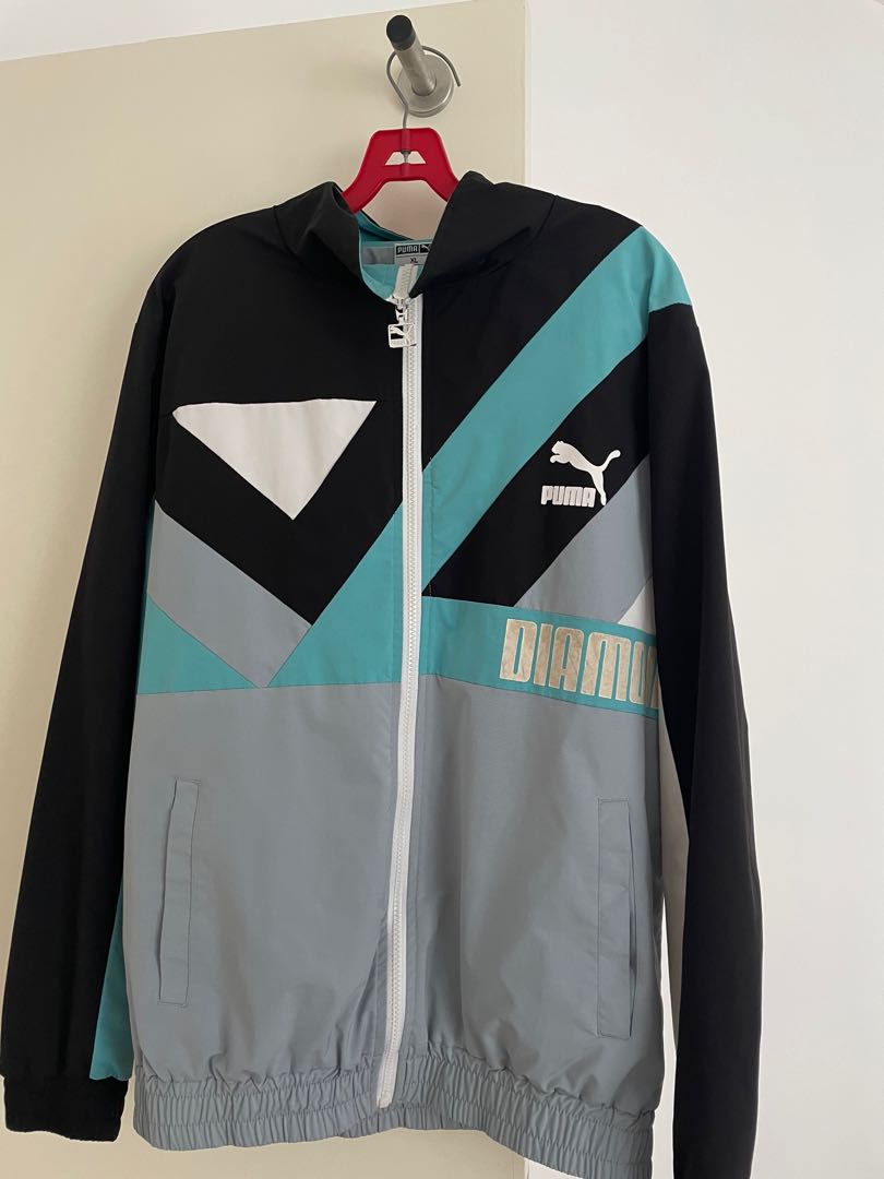 Puma hot sale diamond windbreaker