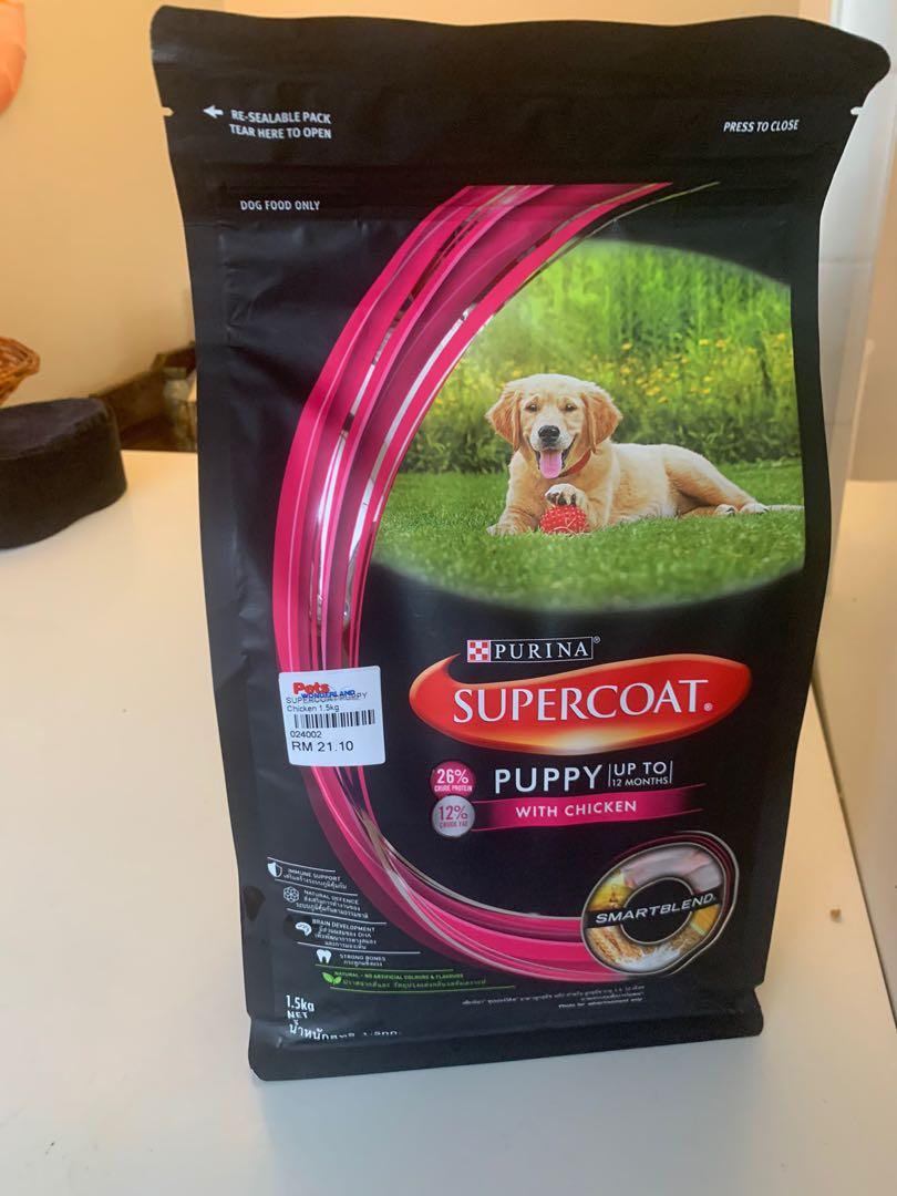 Purina supercoat 2024 puppy food