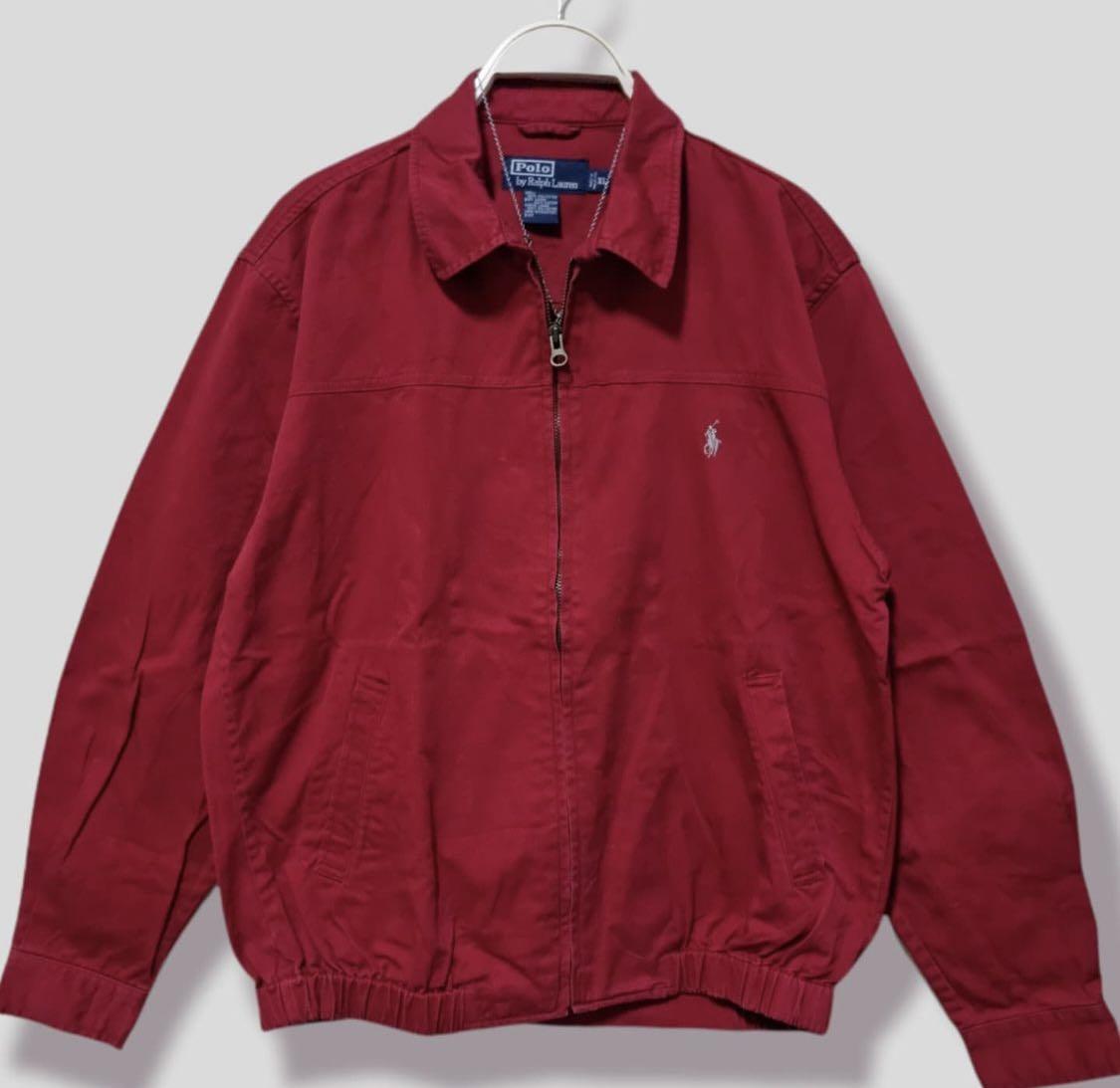 Maroon polo top jacket