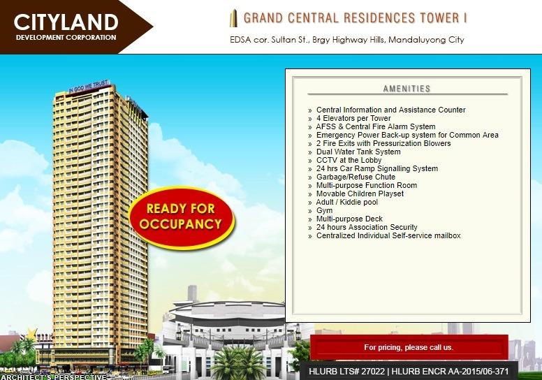 RFO condo near MRT Shaw, Starmall, Megamall, Ortigas CBD, Property, For