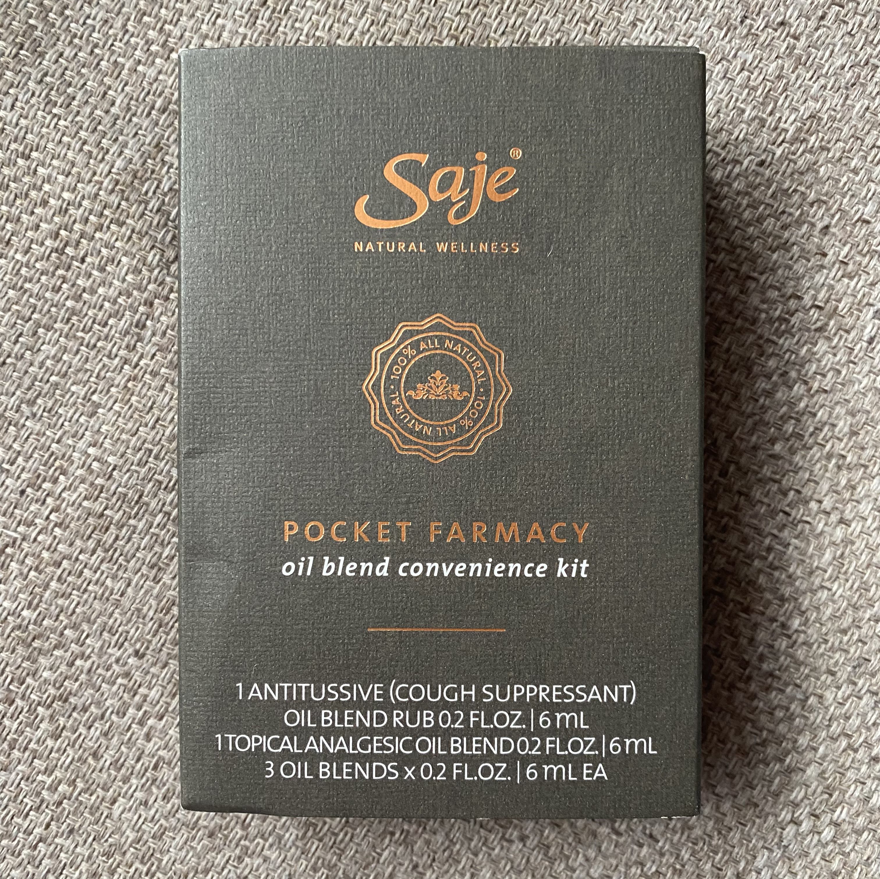 Saje Essential Oil Pocket Farmacy, Beauty & Personal Care, Bath & Body