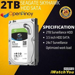 Seagate SKYHAWK 2TB Surveillance CCTV Multimedia Hard Drive