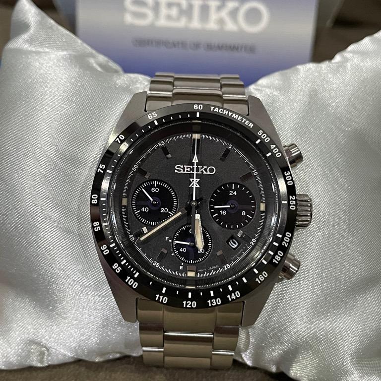 Seiko Prospex Speedtimer Solar Chrono , Men's Fashion, Watches &  Accessories, Watches on Carousell