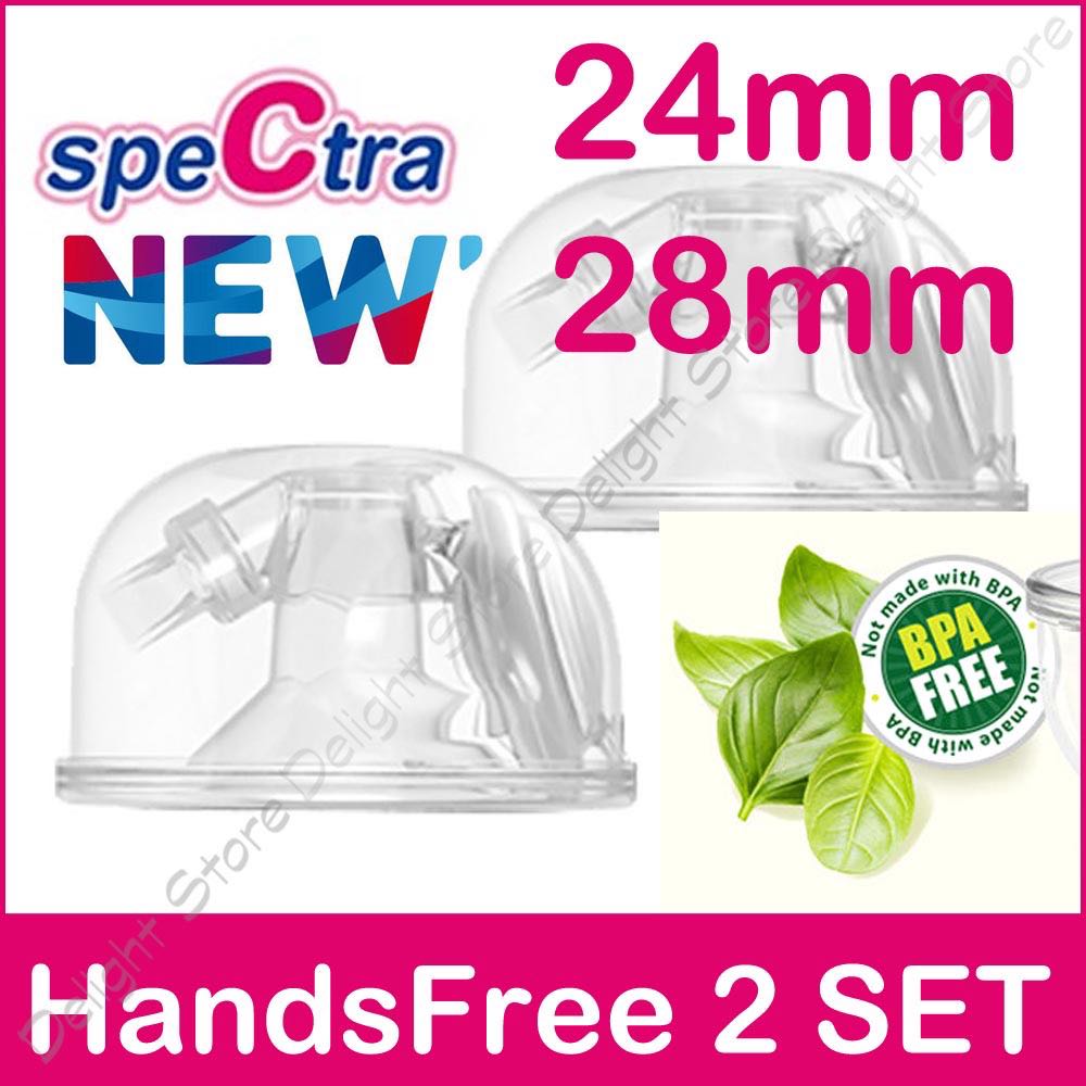 Spectra Handsfree Cup (25mm X 2), Babies & Kids, Nursing & Feeding,  Breastfeeding & Bottle Feeding on Carousell