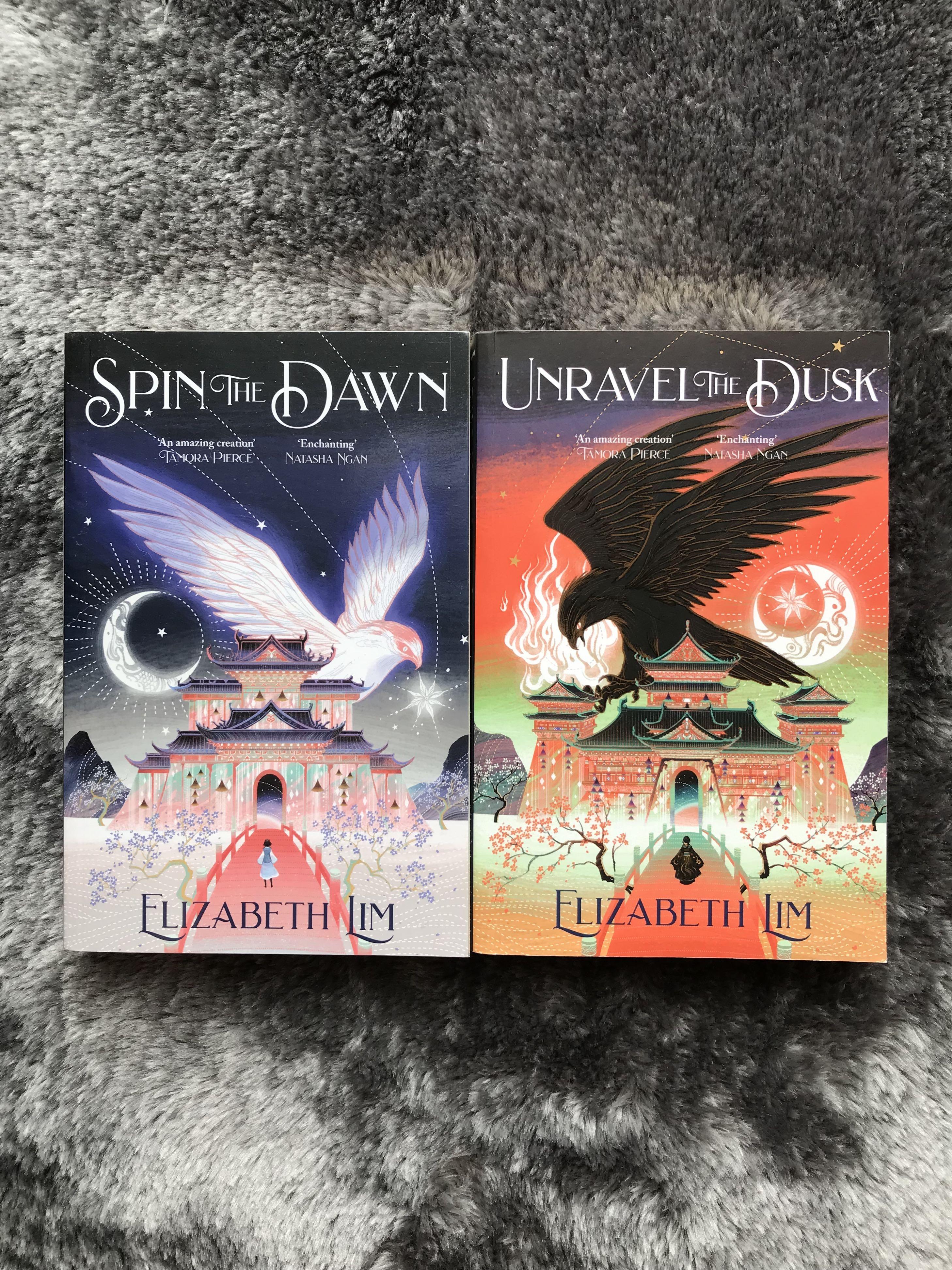 Spin the Dawn + Unravel the Dusk by Elizabeth Lim (UK edition), Hobbies &  Toys, Books & Magazines, Fiction & Non-Fiction on Carousell