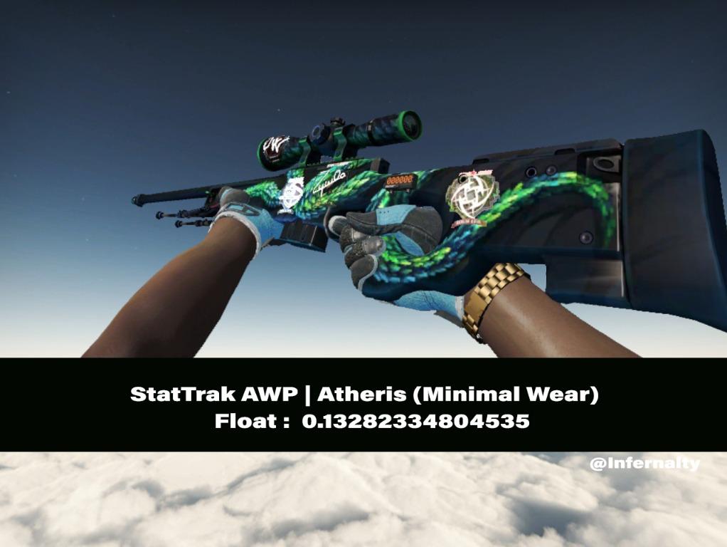 StatTrak AWP Atheris MW CSGO SKINS KNIVES, Video Gaming, Gaming  Accessories, In-Game Products on Carousell