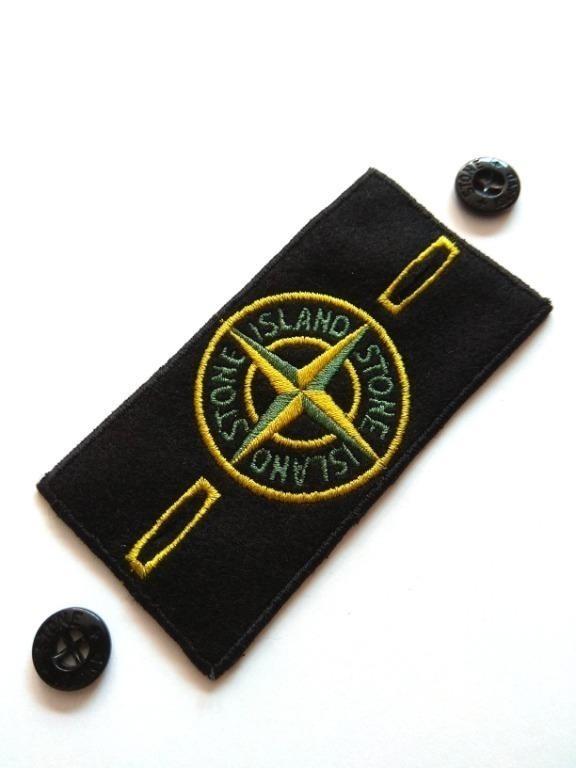 stone island button