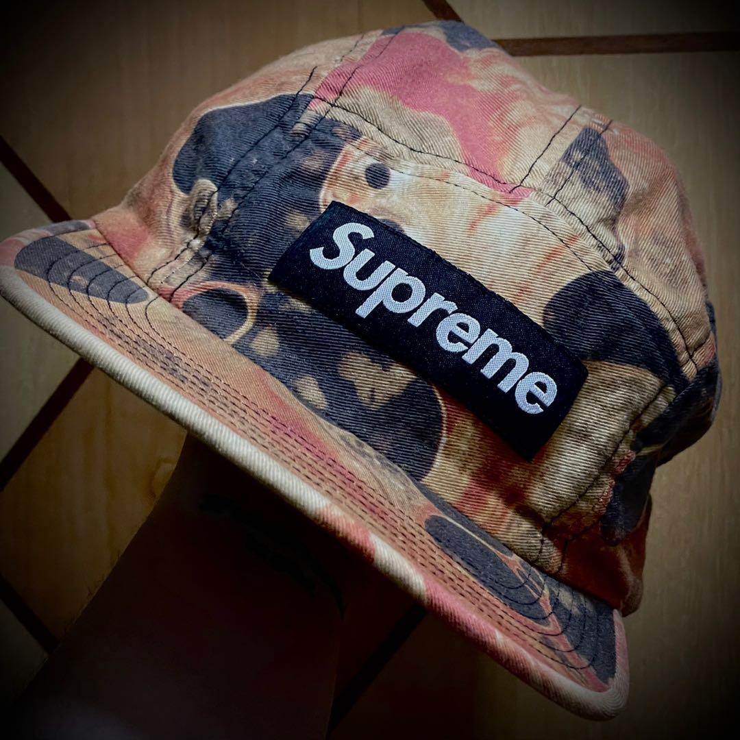 Supreme 17 FW Blood and Semen Camp cap, 男裝, 手錶及配件, 棒球帽