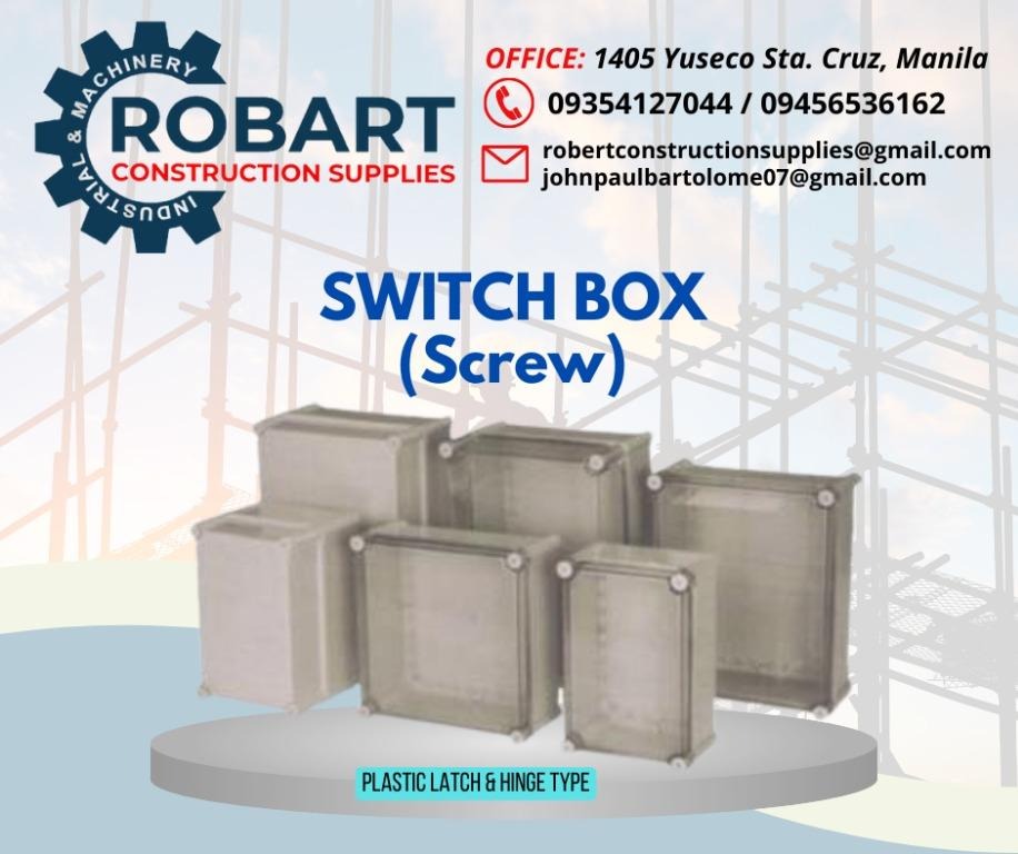 Switch Box (Screw), Commercial & Industrial, Construction Tools