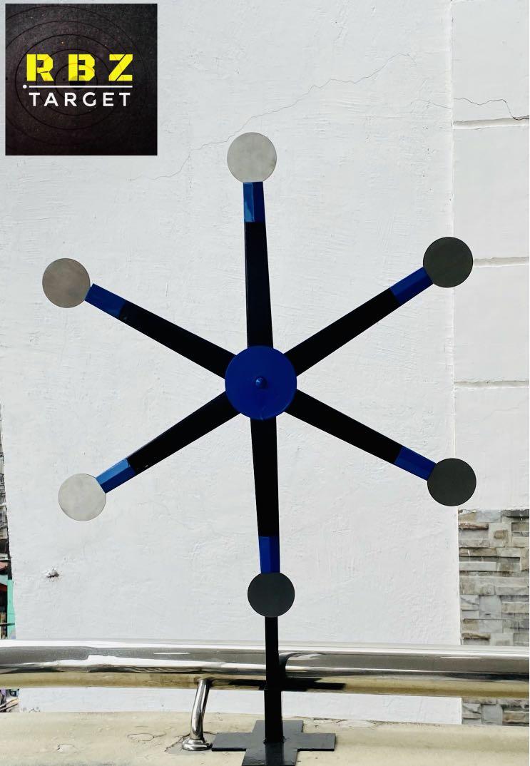 Texas Star Target Shooting (Category: Airsoft) located in Manila. Submitted by vin_case (Listing ID 1068777263, Image 2). Description: Texas Star Target - For Airsoft Toy Only - Stainless Steel Round Plate - High Quality Target - Experience this fun and exciting target and improve your skills. Contact: 0917-793-0752 Shipping: Nationwide.