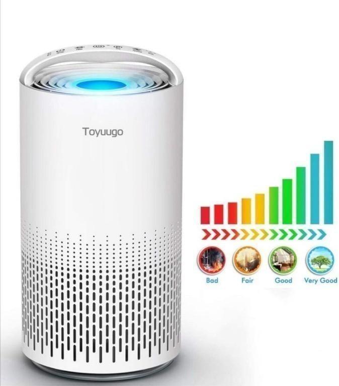 Toyuugo Compact HEPA Air Purifier TV Home Appliances Air
