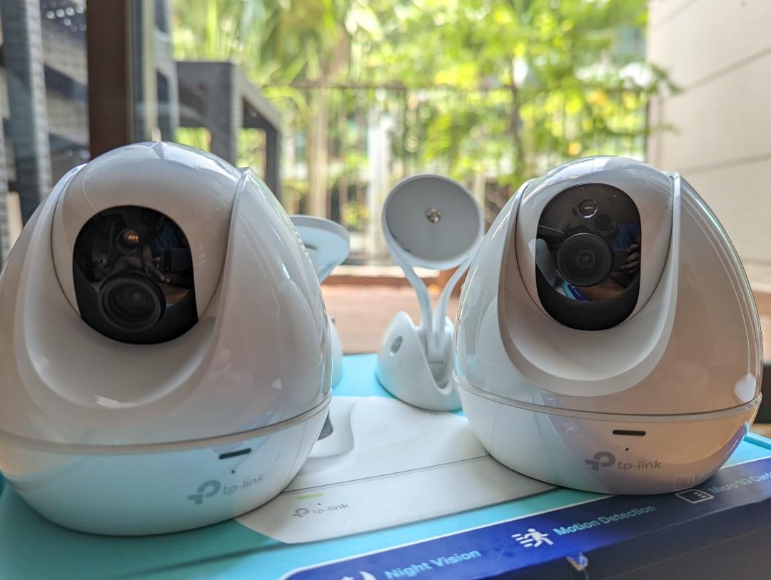 TP Link NC450 x 2 cameras