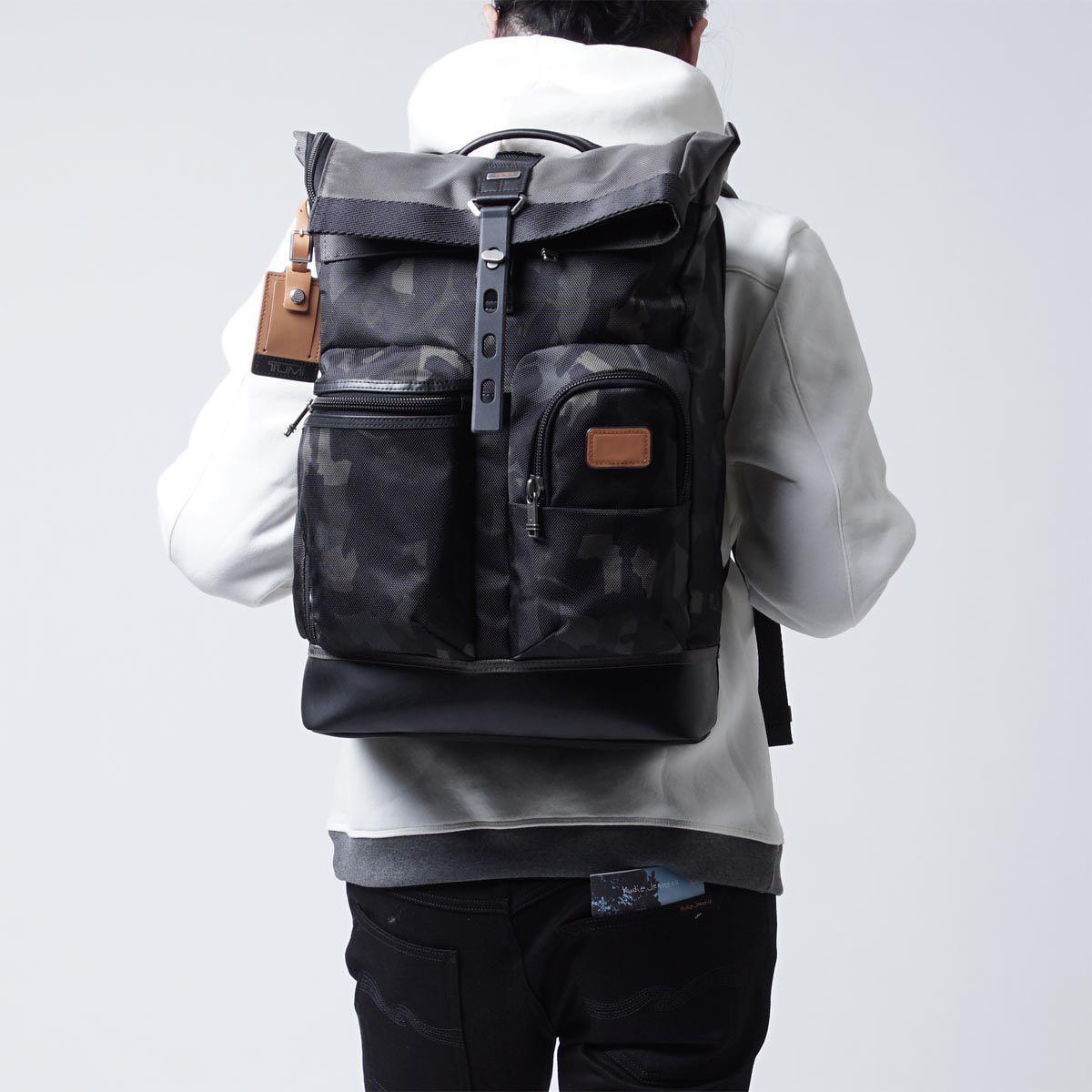 TUMI Luke Roll Top backpack, Men's 