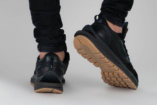 US8.5] Nike x sacai Vaporwaffle Black/Gum, Men