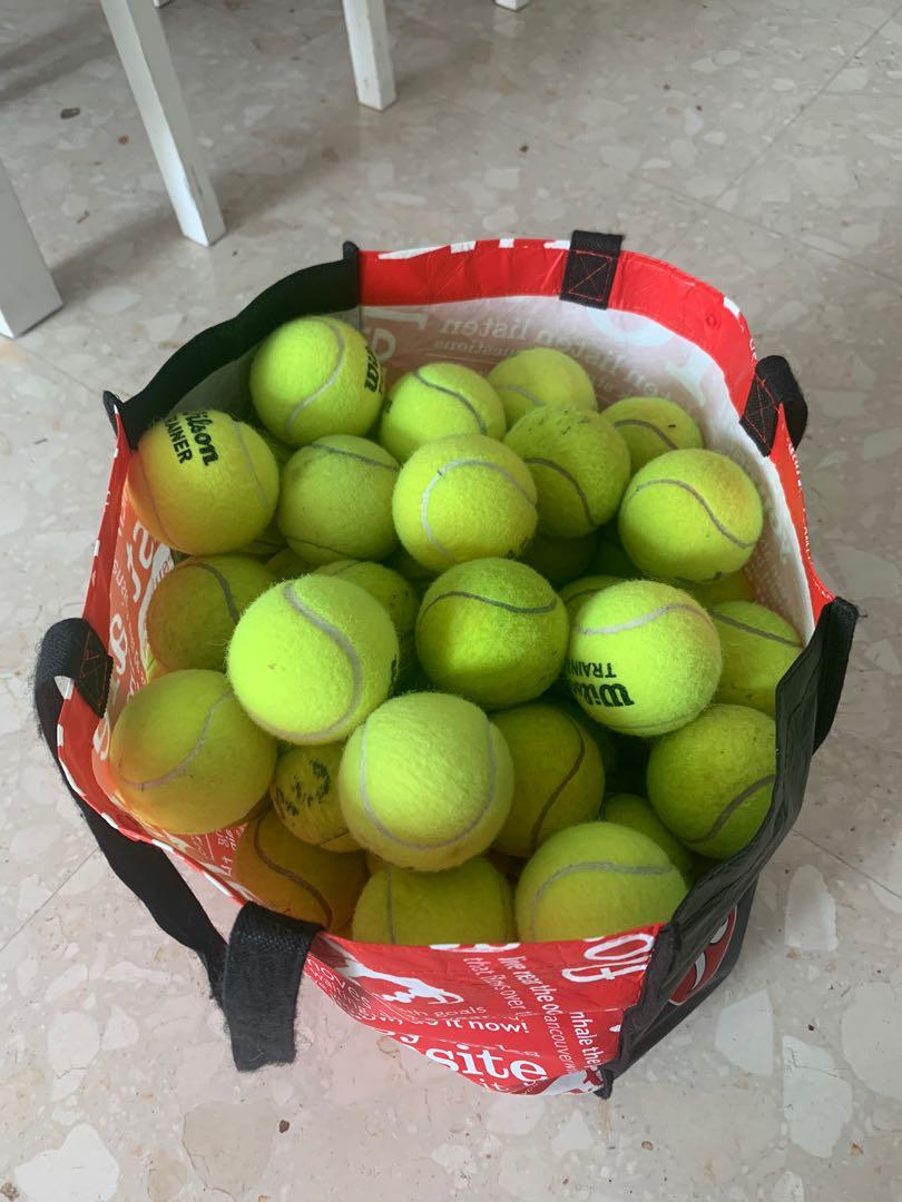 Used Tennis Balls, Sports Equipment, Sports & Games, Racket & Ball