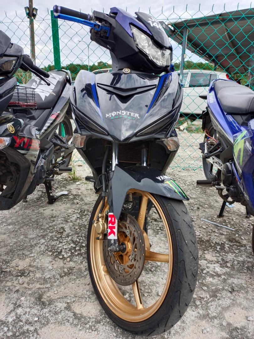 Used YAMAHA Y15, Full Hitam V2 Rm9000, Hitam monster V1 Rm7000 Ori