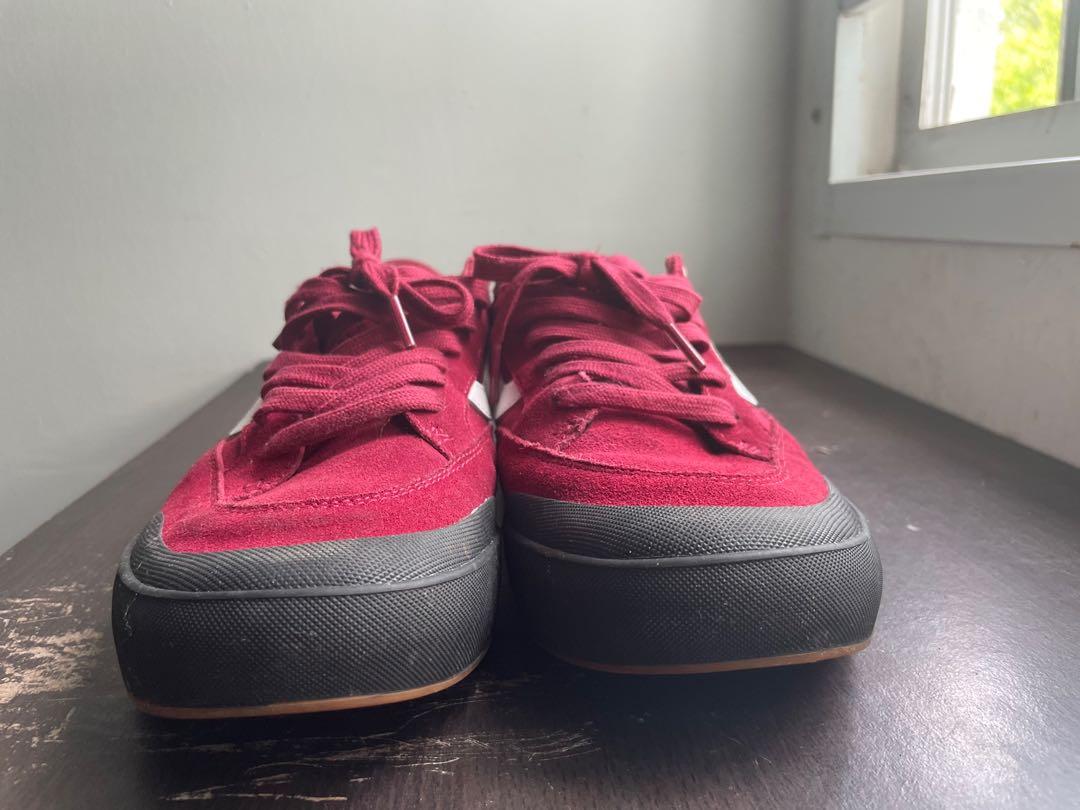 Vans berle pro on sale shoes rumba red