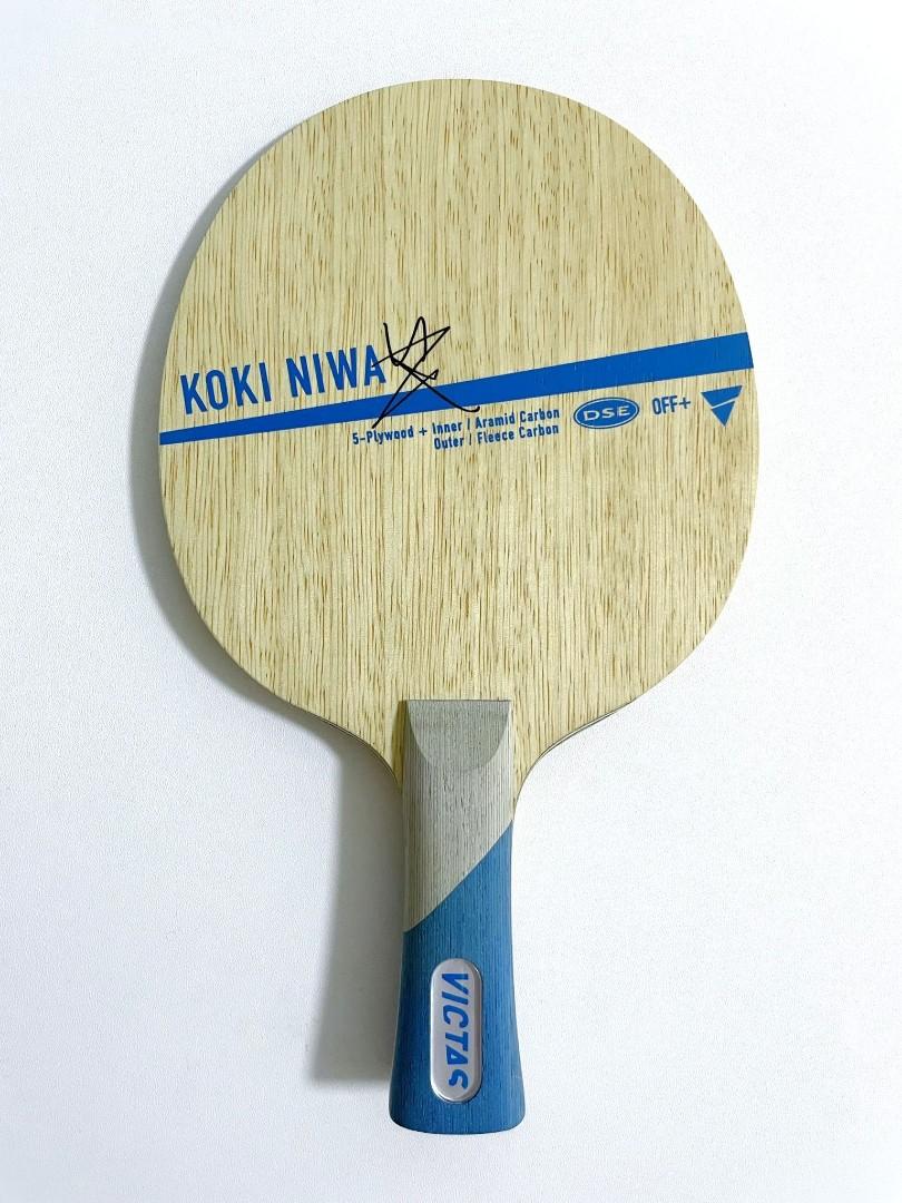 Victas Koki Niwa FL 丹羽孝希碳乒乓球底板乒乓球拍乒乓球板, 運動產品 