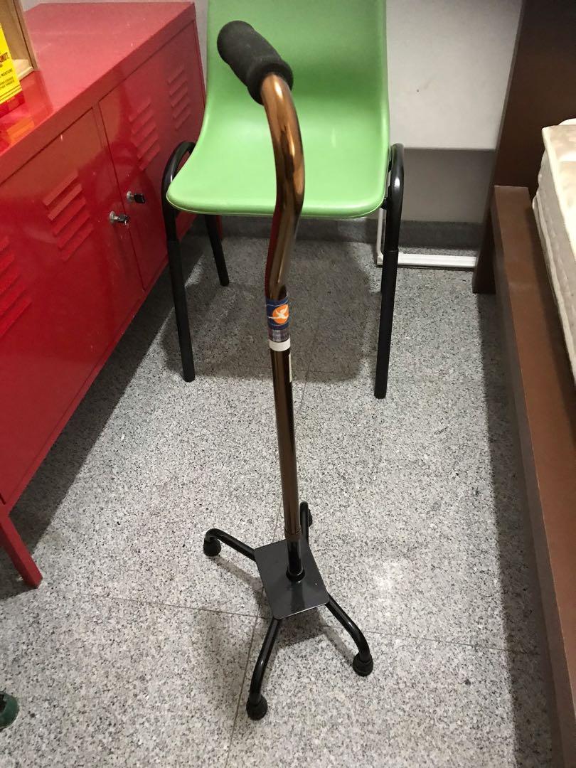 Walking Stick Quad Cane, Health & Nutrition, Assistive & Rehabilatory