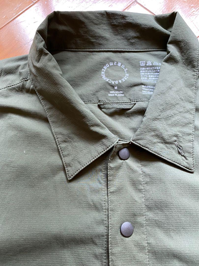 Yamatomichi UL shirt Short Sleeve （Olive), 男裝, 外套及戶外衣服