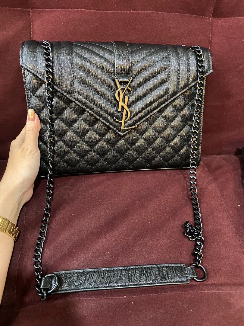 ysl caviar leather