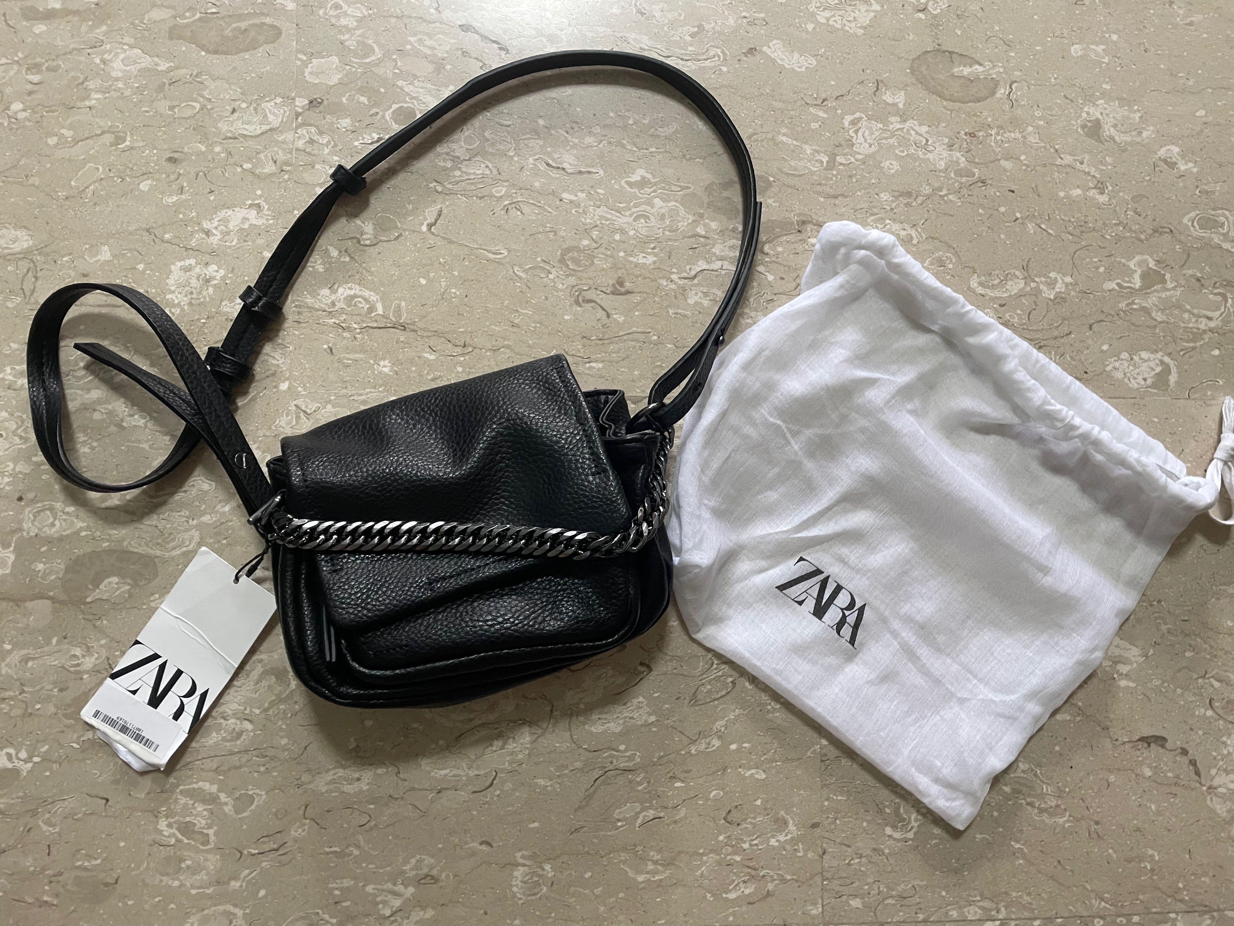 Zara black crossbody bag, Women's Fashion, Bags & Wallets, Crossbody