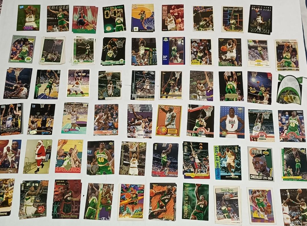 1990s NBA Cards Shawn Kemp Collection Set, Hobbies & Toys, Memorabilia &  Collectibles, Vintage Collectibles on Carousell