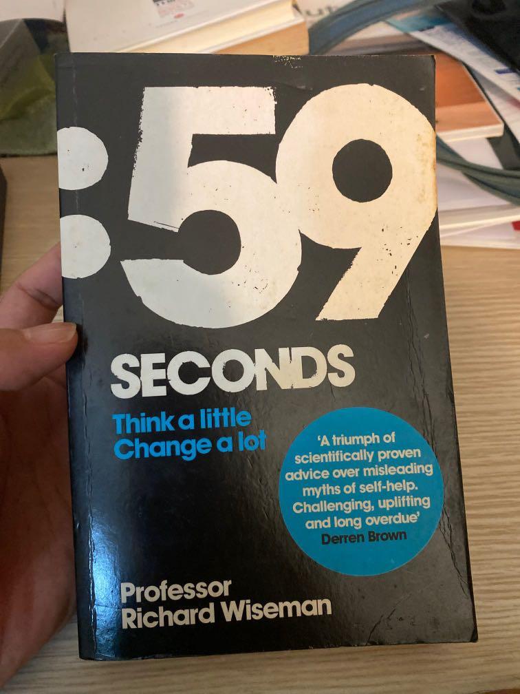 59 Seconds - Prof Richard Wiseman, Hobbies & Toys, Books & Magazines ...