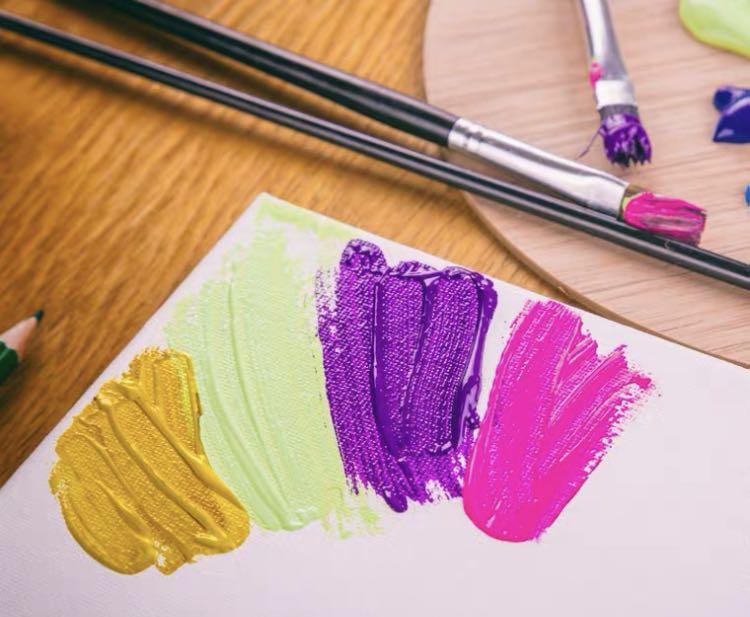 8K 400g acrylic oil painting canvas paper, Hobbies & Toys, Stationery & Craft, Craft Supplies