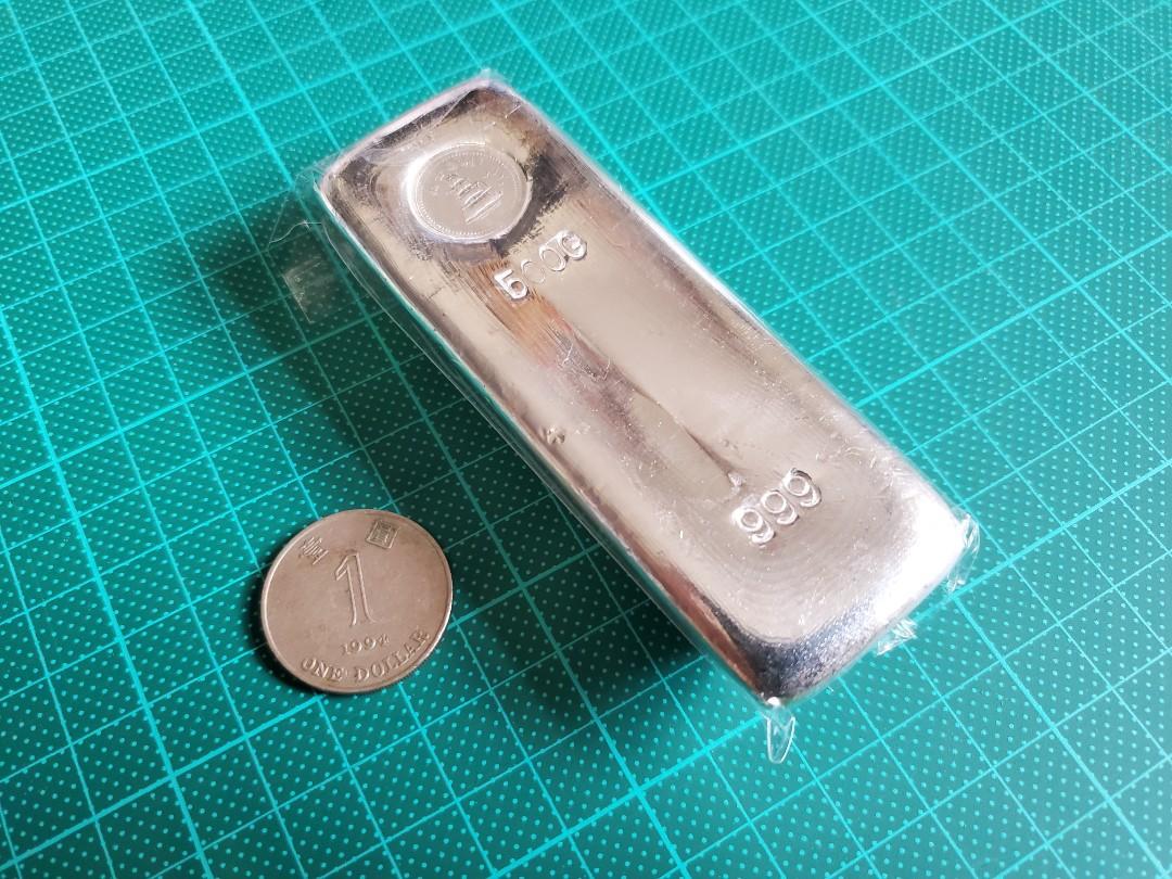 香港出產利昌銀錠Silver Ingot, 興趣及遊戲, 收藏品及紀念品, 錢幣- Carousell
