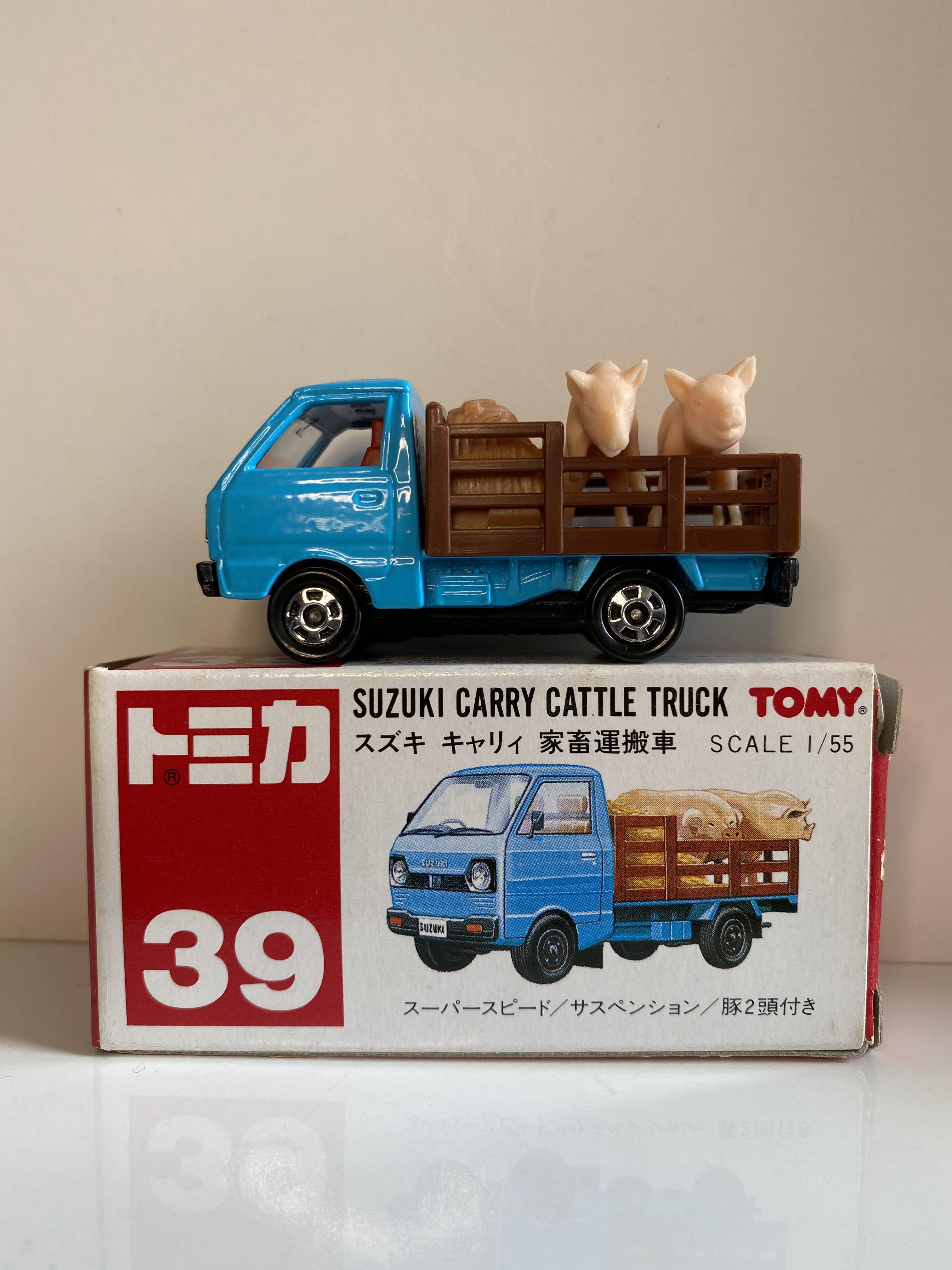 Tomica #39 Suzuki Carry Cattle Truck – Mobile Garage HK
