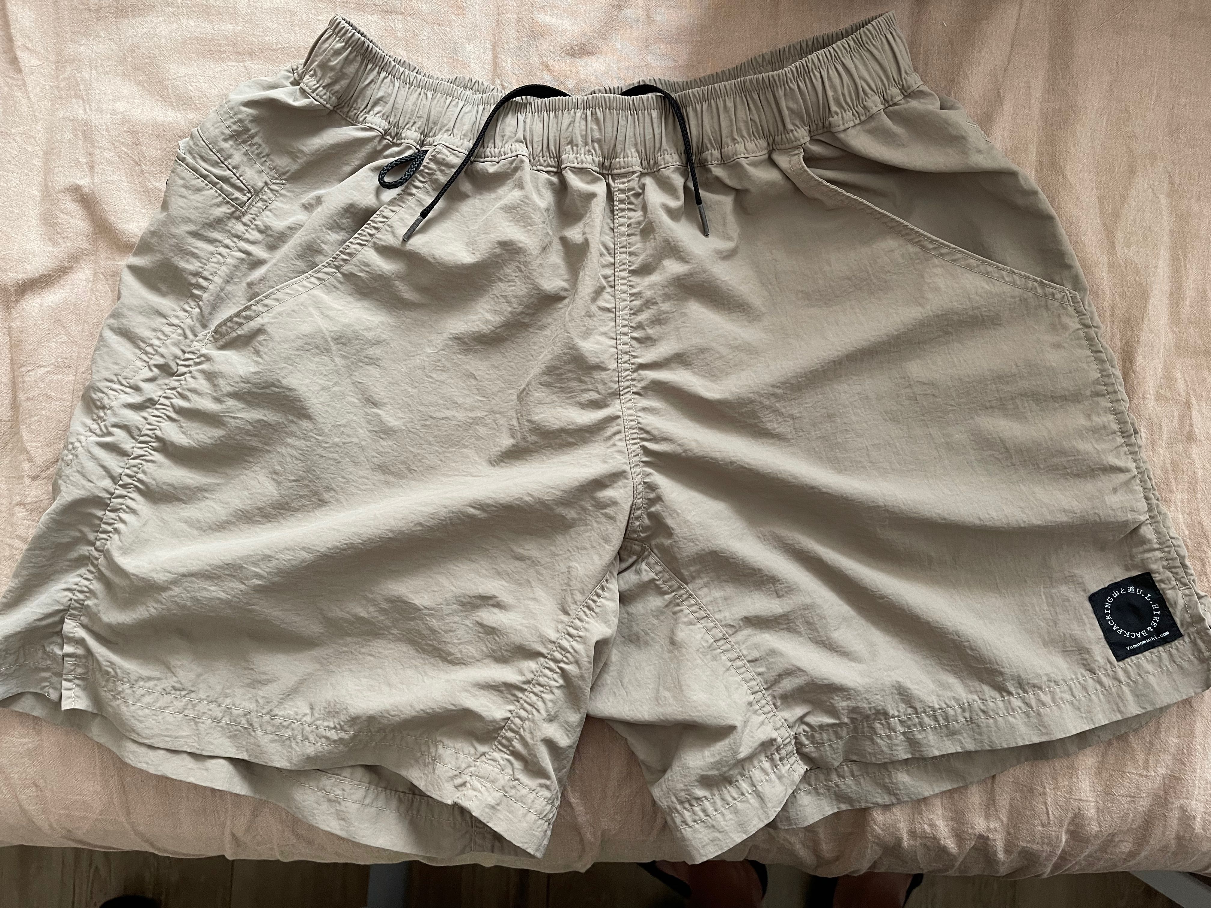 山と道Yamatomichi 山和道5-Pocket Shorts - L / Nomad, 男裝, 褲 
