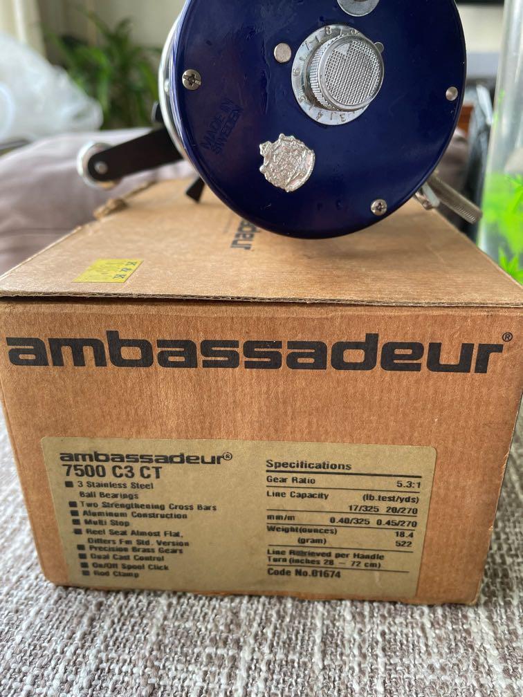 Abu Garcia 7500 fishing reel, Everything Else on Carousell Abu Garcia 7500 fishing reel, Everything Else on Carousell