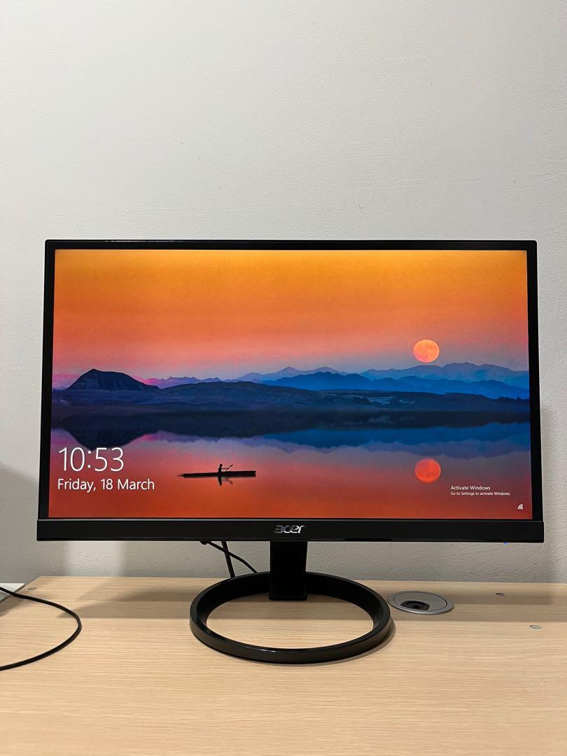 Acer R221Q 21.5inch FHD IPS Monitor, Computers & Tech, Parts ...