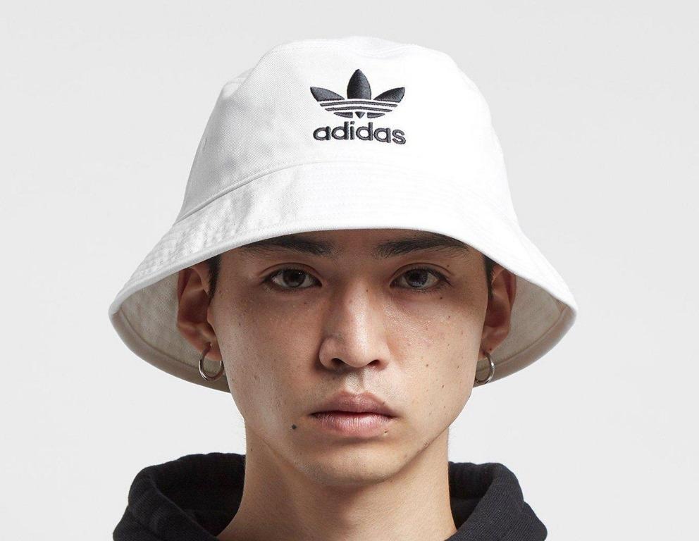 Adidas originals trefoil bucket hat discount