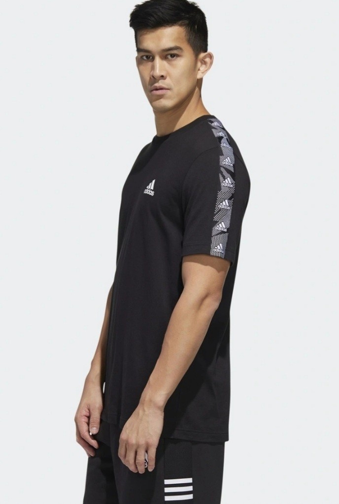 adidas tape shirt