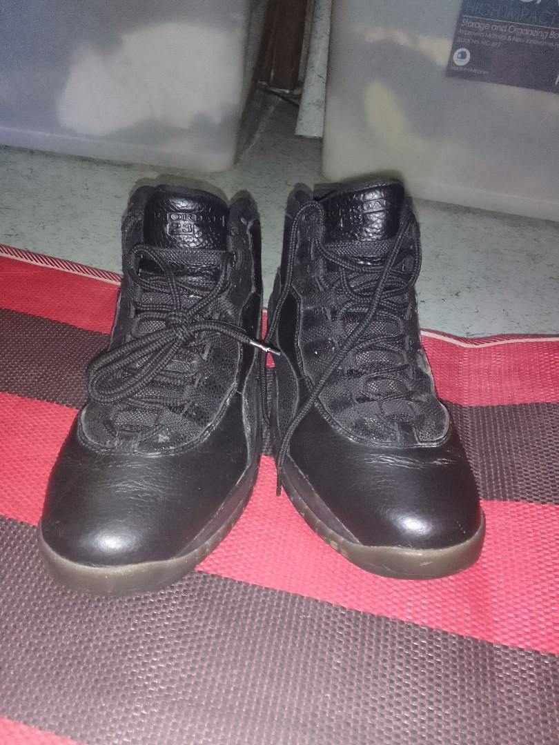 Air Jordan 10 Retro Drake OVO Black 