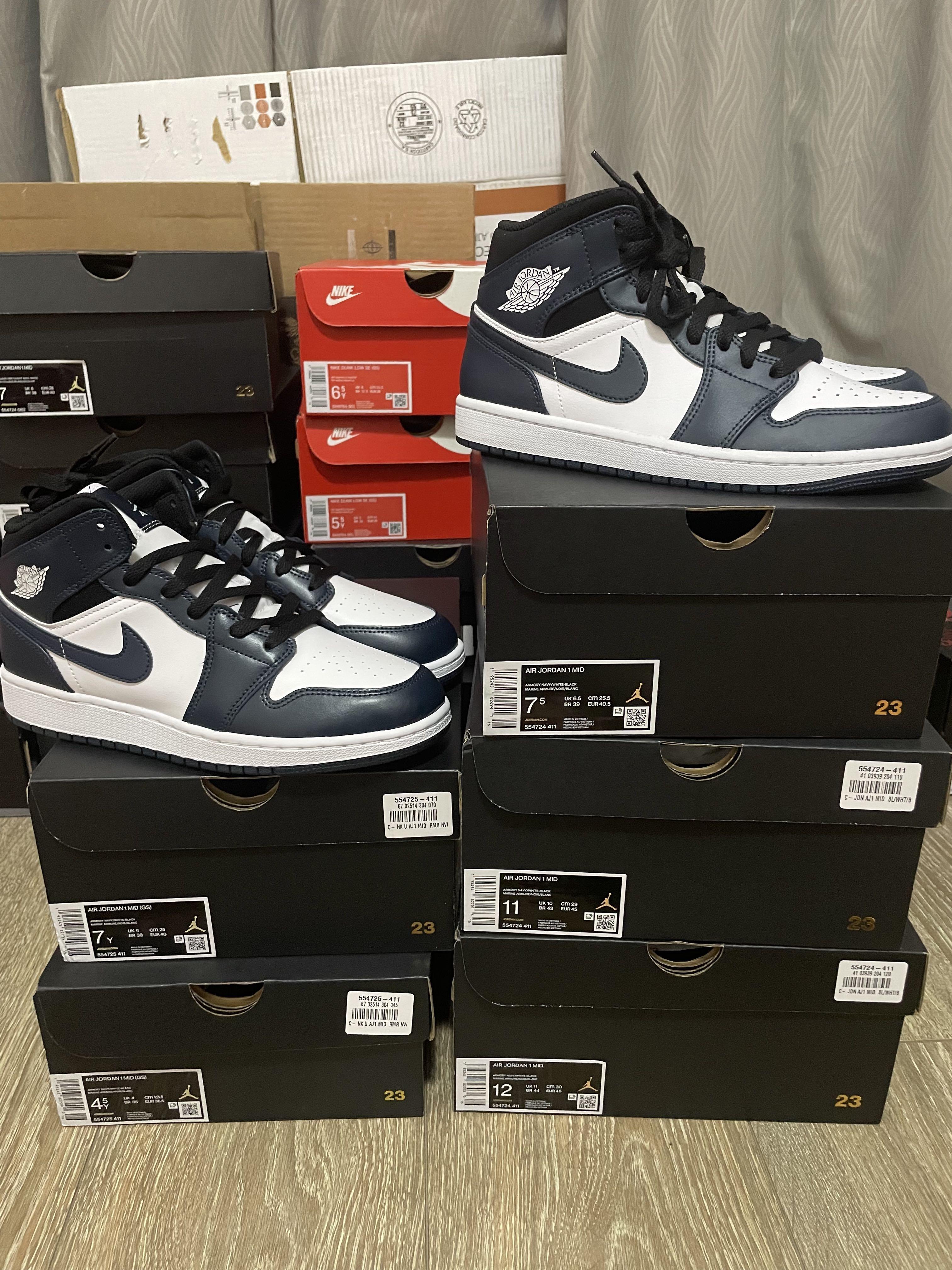 jordan 1 mid armor navy