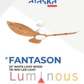 Alaska Fantason 52”  & 46” Wood Series DC Ceiling Fan