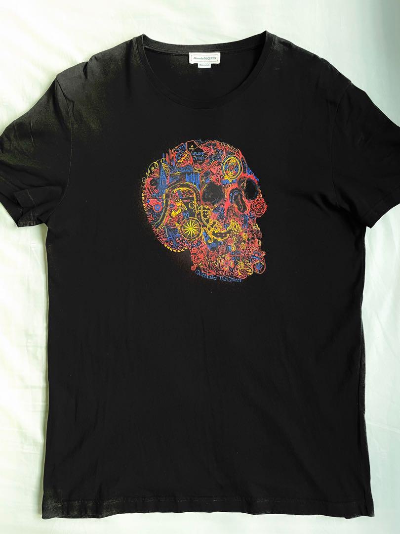 Alexander mcqueen top t shirt sale