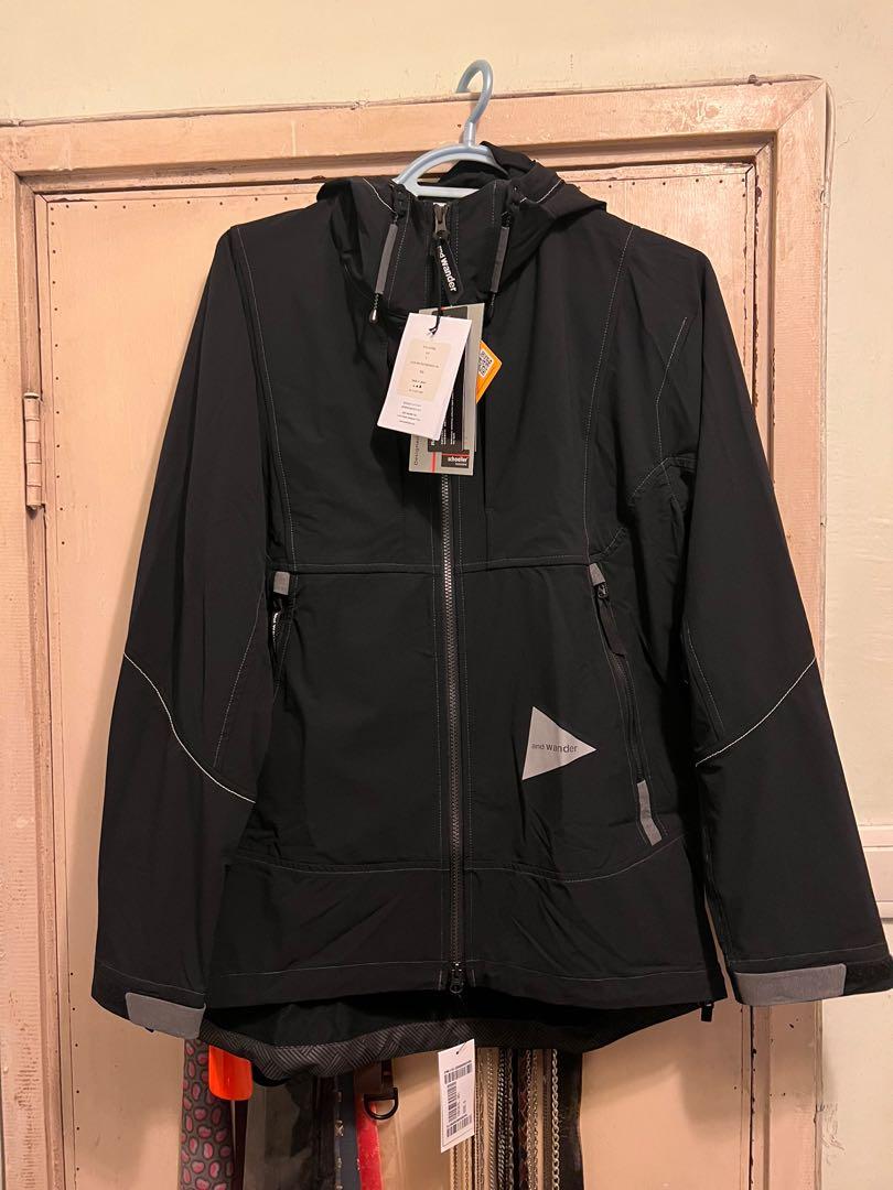 AND WANDER Schoeller 3XDRY stretch jacket Black Size 5, 男裝, 外套及戶外衣服-  Carousell