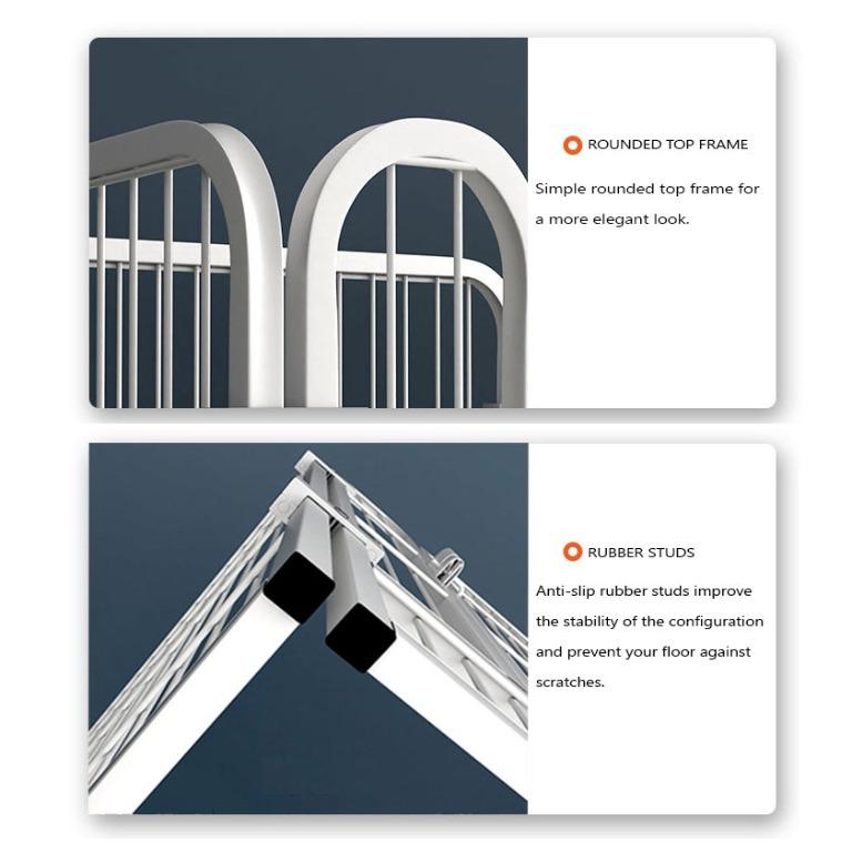 [iDS] Animal Fence Cage Cat Dog Fence Cage Latch Interlock Puppies ...