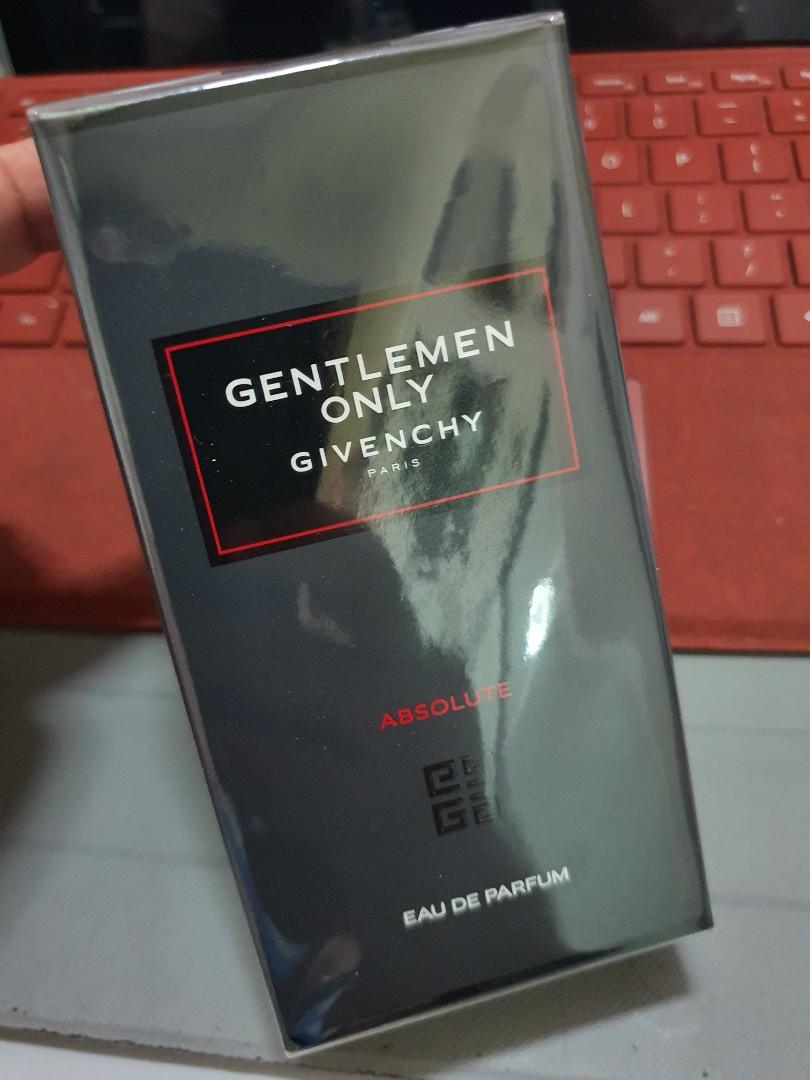 AUTHENTIC Givenchy Gentlemen Only Absolute 50ml EDP Perfume for